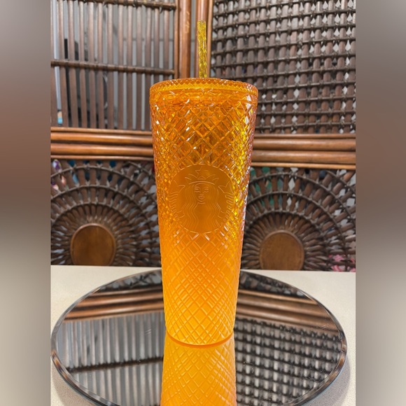 Starbucks Dining Starbucks Mango Jewel Tumbler Cup Ombre Orange